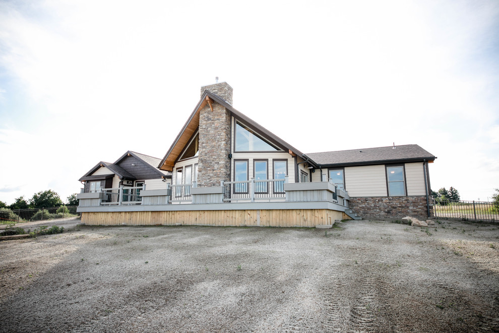 Custom Home: New Construction Timber Frame