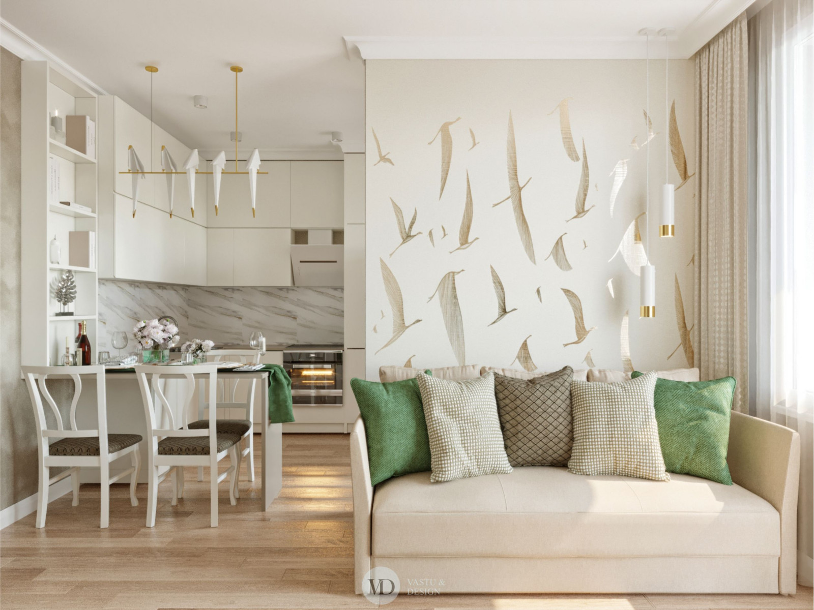 Дизайн-Проект квартиры на Пушкина