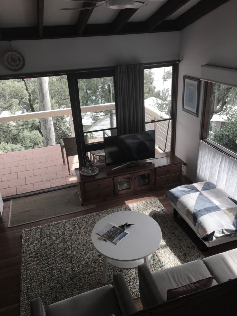 The Treehouse midcentury-family-room