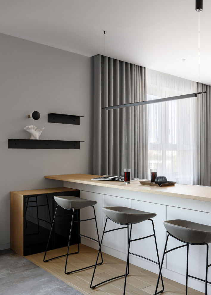 Light midecentury apartment / Квартира с легким флером midcentury