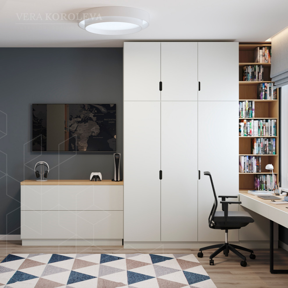 Дизайн-проект двухкомнатной квартиры в современном стиле