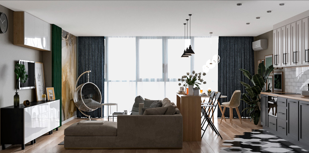 СКАНДИ. КВАРТИРА ИКЕЯ СТАЙЛ. 2К.КВ. ЖК ЯМАЙКА