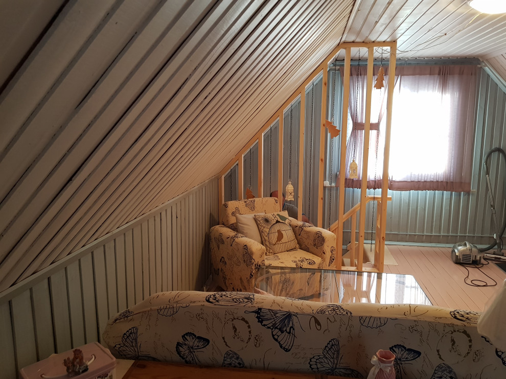 Реконструкция мансардного этажа дачного дома