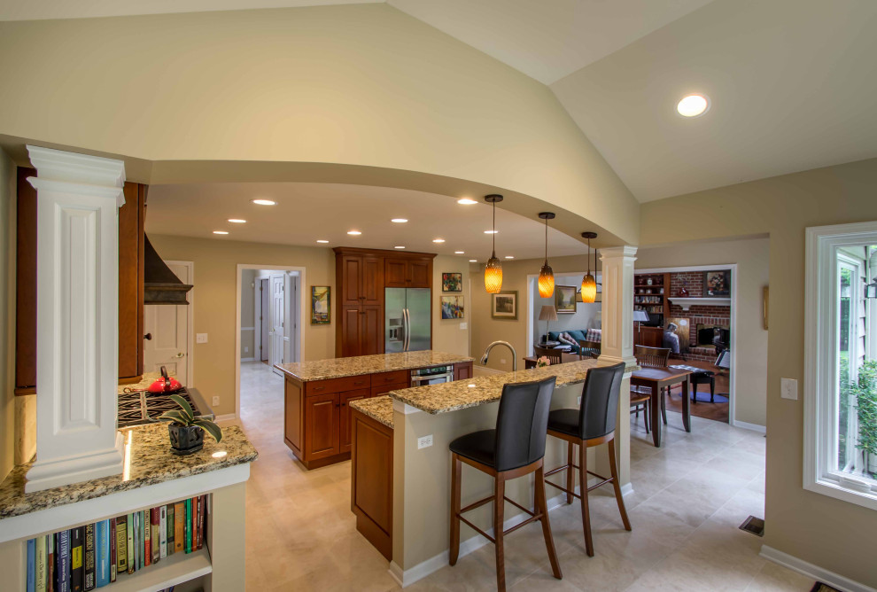 Double Island Kitchen & Sunroom
