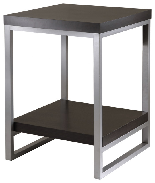Jared End Table Enamel Steel Tube Contemporary Side Tables And End