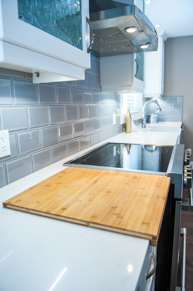 Mountain style kitchen photo in Edmonton