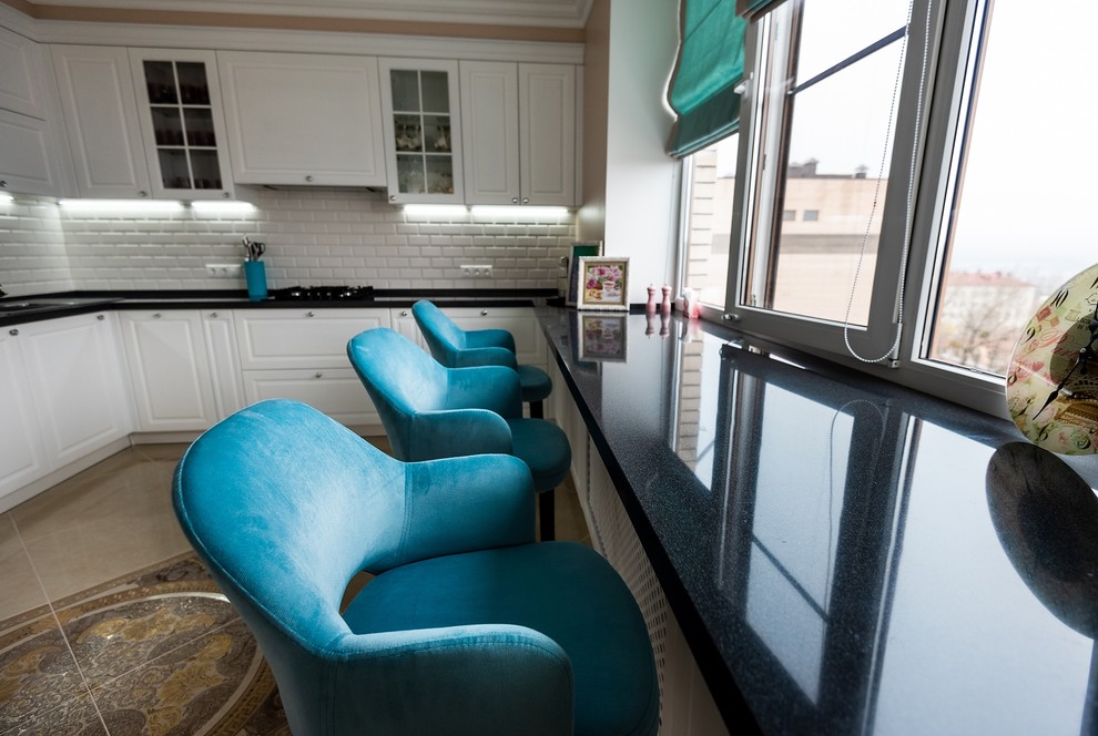 Гостиная-кухня ЖК "Аристократ"