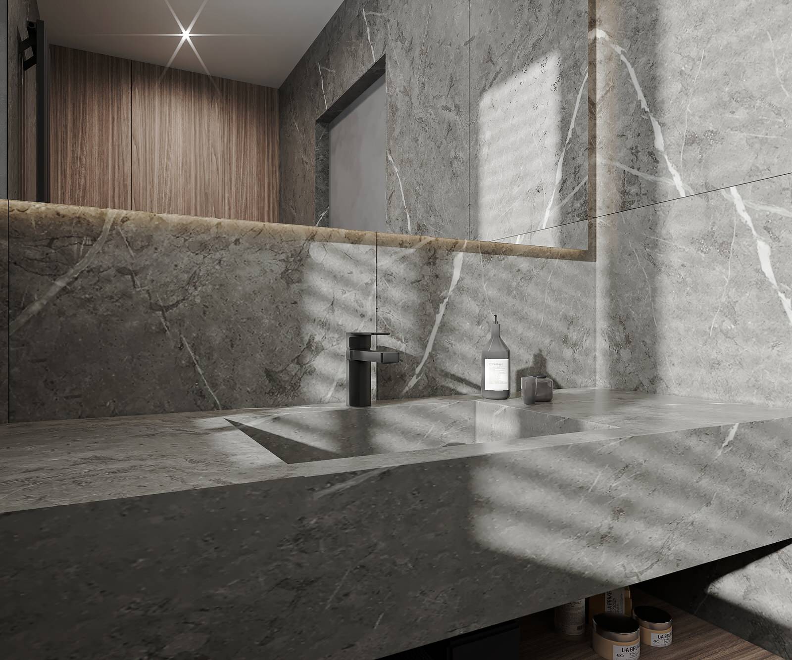 Дизайн-проект кабинета руководителя, зона отдыха  и санузла при кабинете