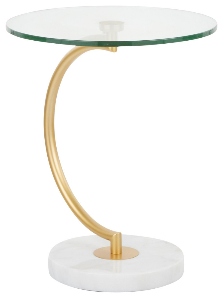 CShaped Table Contemporary Side Tables And End Tables by HedgeApple