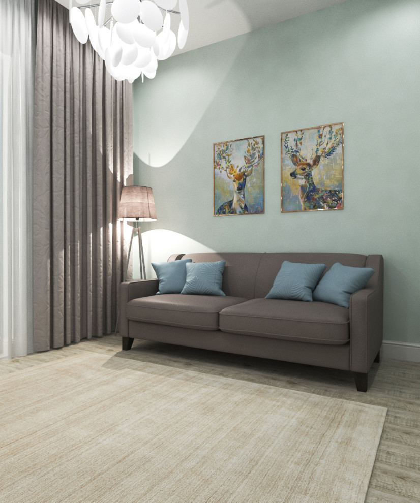 Дизайн проект таунхауса (3 этажа с чердаком)