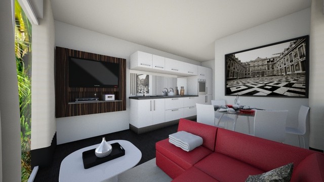 3D Visualisations contemporary-rendering