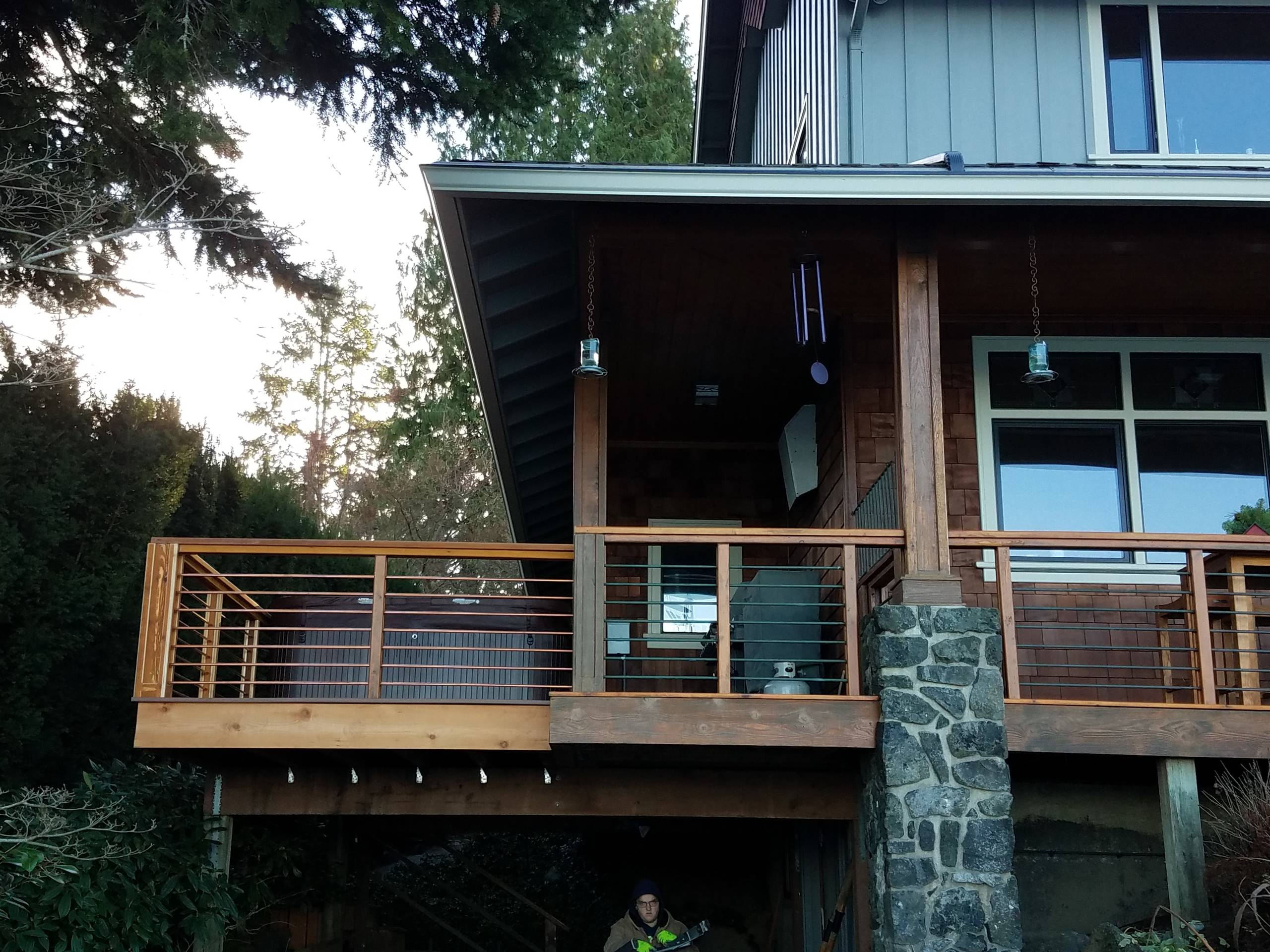 Custom Deck Addition w/ Hot Tub