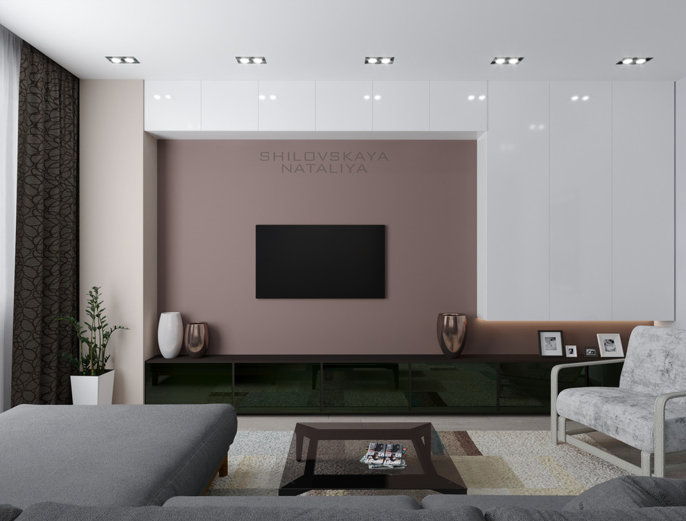 Проект трехкомнатной квартиры ул. Балмочных, г. Липецк