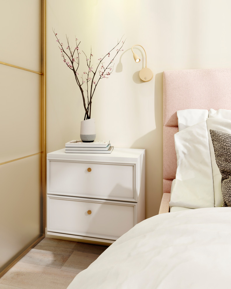 Проект "Белее белого" спальня