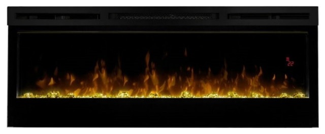 Dimplex Prism 50" Wall Mount Linear Electric Fireplace Insert in Black