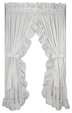 Shop Houzz | Window Toppers Inc Stephanie Ruffled Priscilla ...