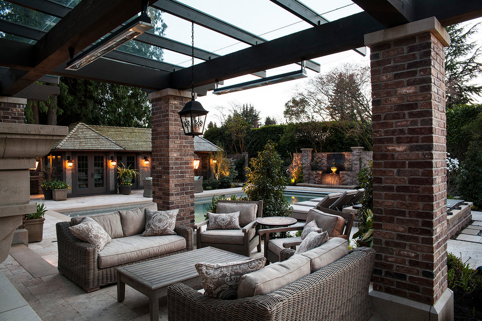 Vancouver Traditional Patio Vancouver by Teragon Developments
