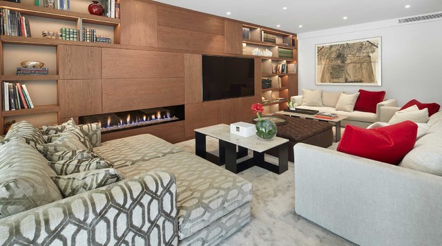 Sal&oacute;n | Vivienda C&aacute;rdenas contemporary-dining-room