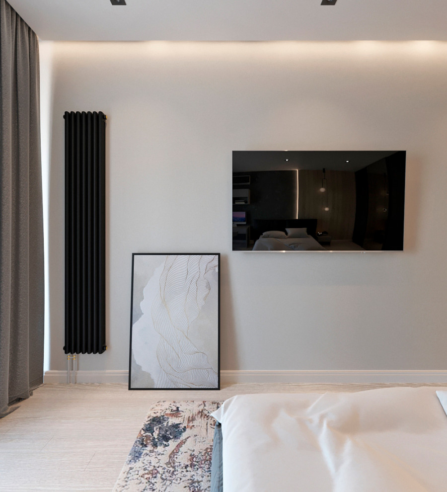 Квартира ЖК "Ленинград"интерьер спальни