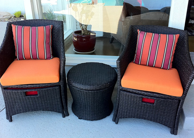 Bright Wicker Chair Cushions - Traditional - Patio - Other - by Cushion