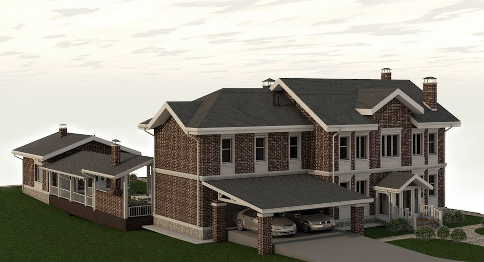 Коттедж с баней