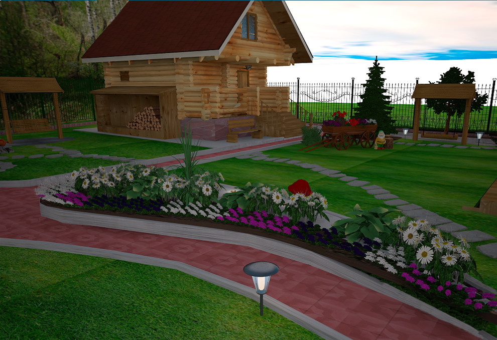 Ландшафтный дизайн участка