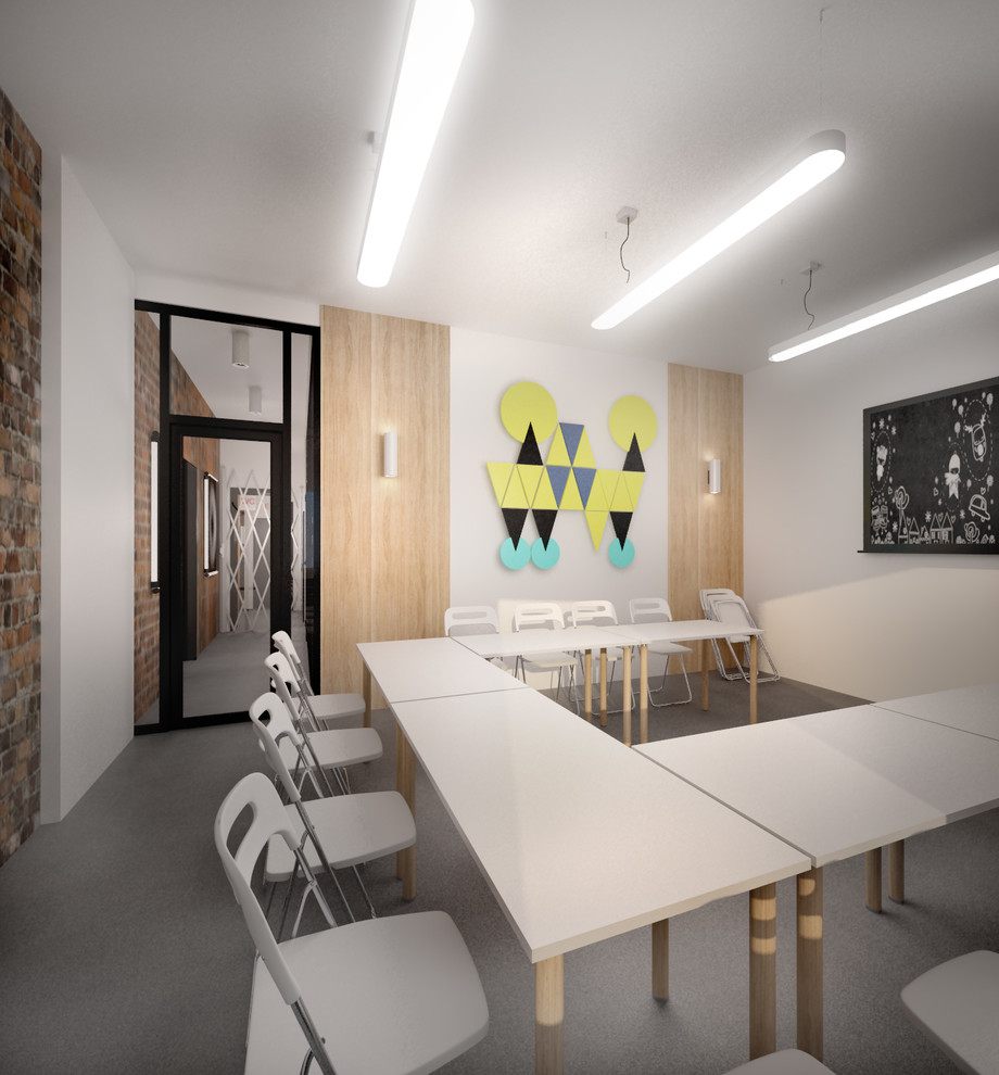 дизайн интерьера Языковая школа LEO school