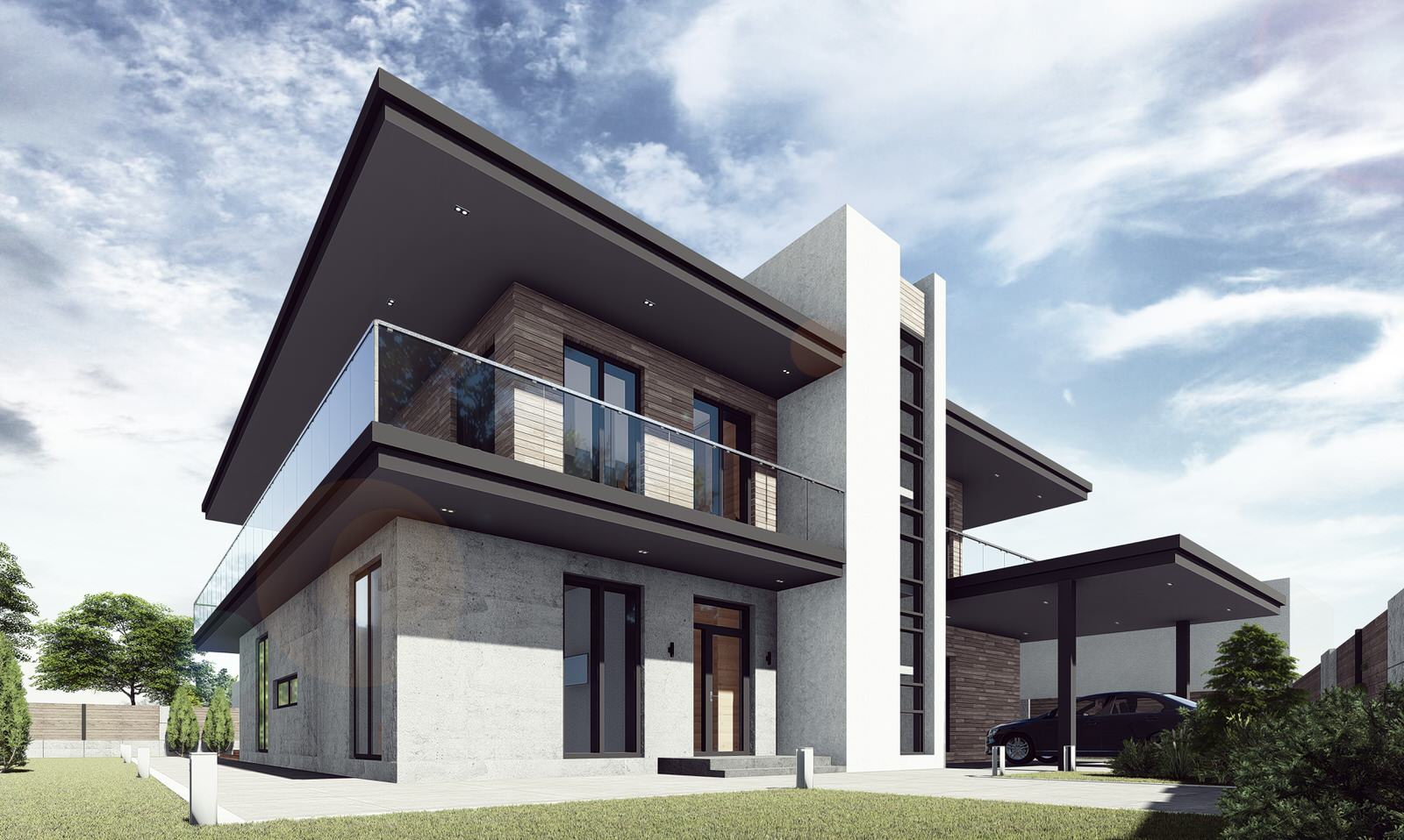 Частный жилой дом в Краснодаре