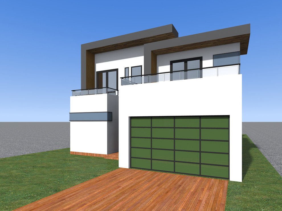 Западный Голливуд - Лос Анджелес. Дом в современном стиле.