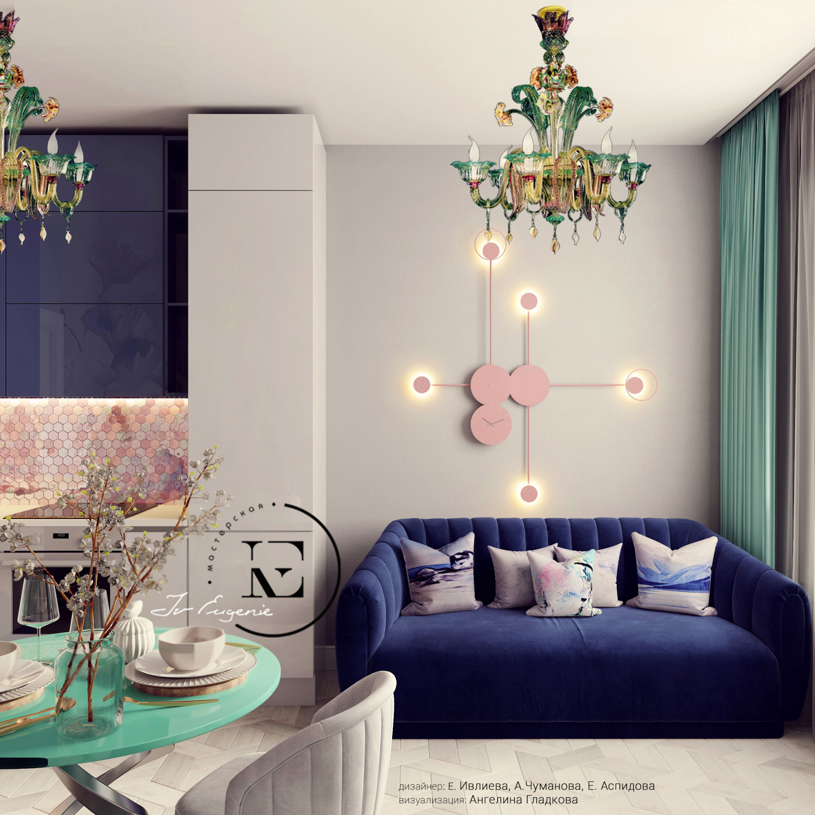 " Морозная роза" в ЖК Береговой