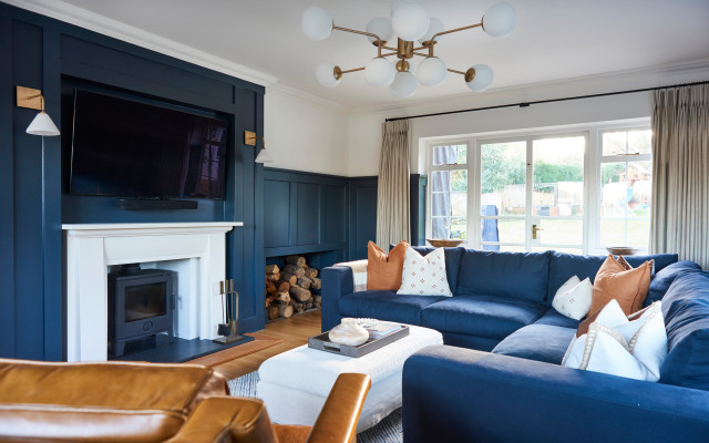 The Chase Project Surrey transitional-living-room