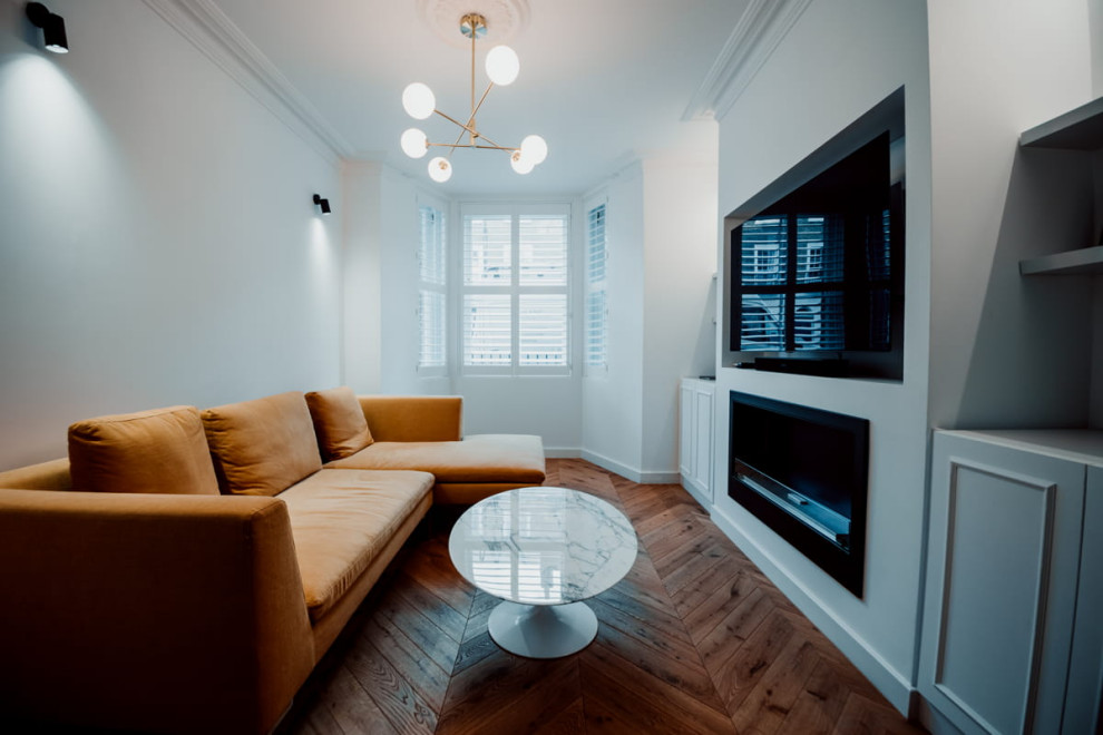 Contemporary living room in Other.