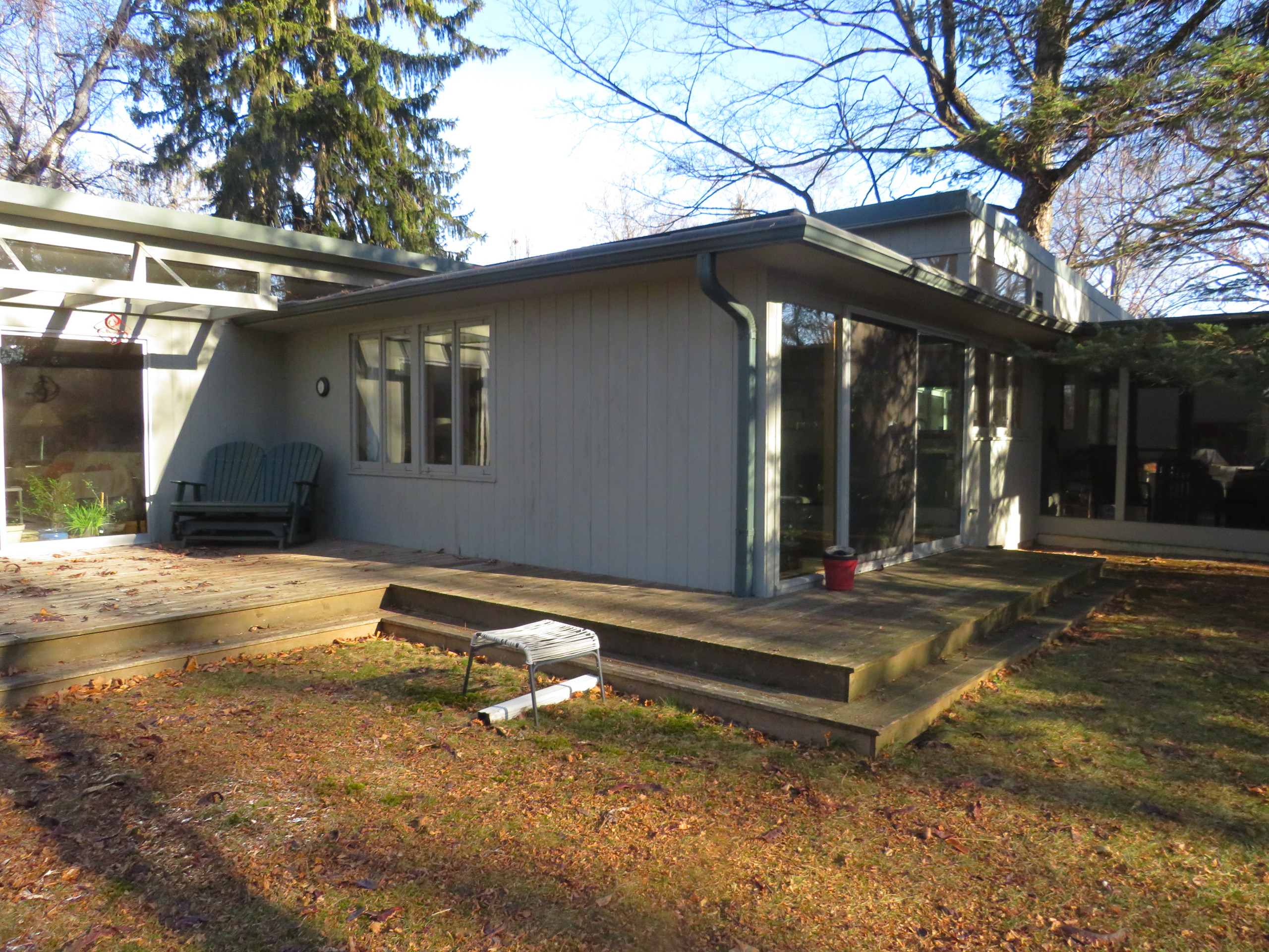 Mid-Century Modern Landscape Makeover - Fox Point, WI