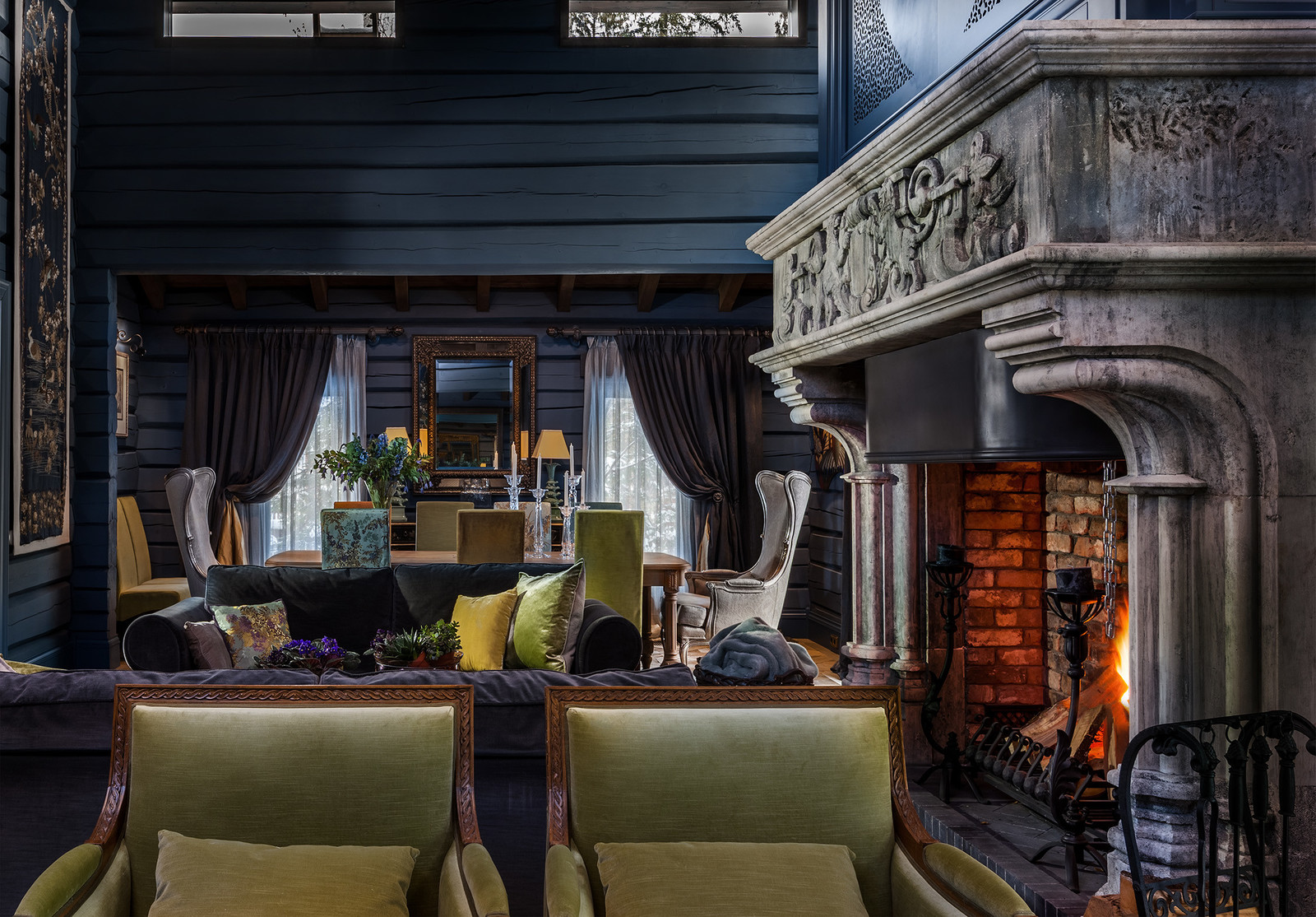 Деревянный дом в подмосковье