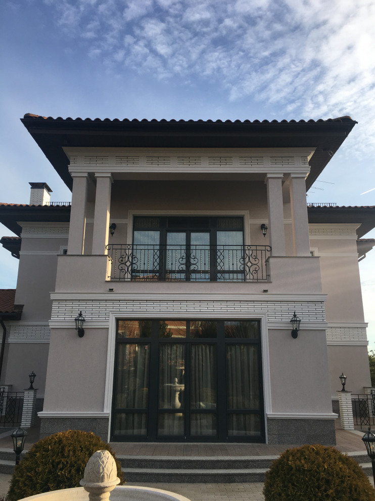 Дизайн и реконструкция фасада загородного дома