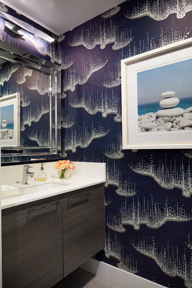 High Rise Living - Contemporary - Powder Room - Miami - by Melody Smith ...