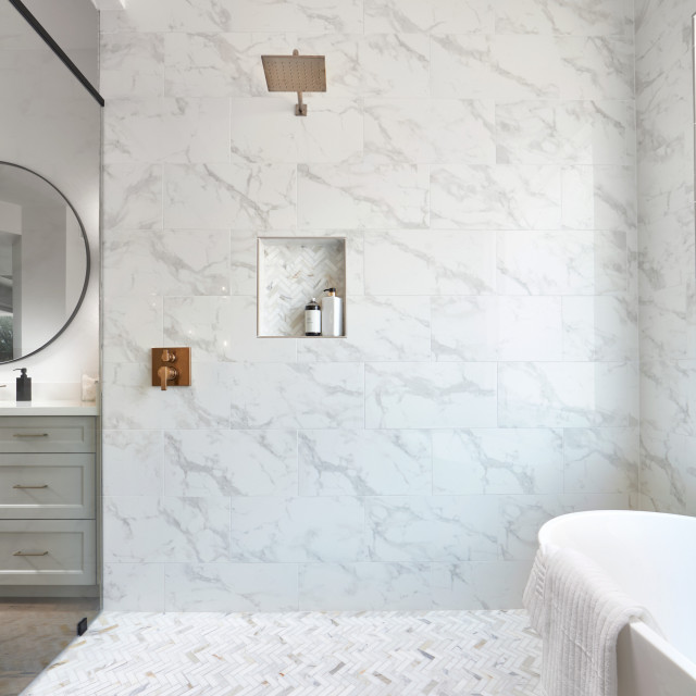 Themar Venato Gold Polished Porcelain Tiles Bathroom Modern