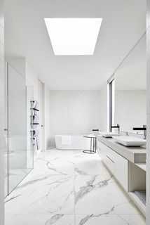 Bagno Moderno In Marmo.Moda Modern Bathroom Melbourne By Glenvill Homes