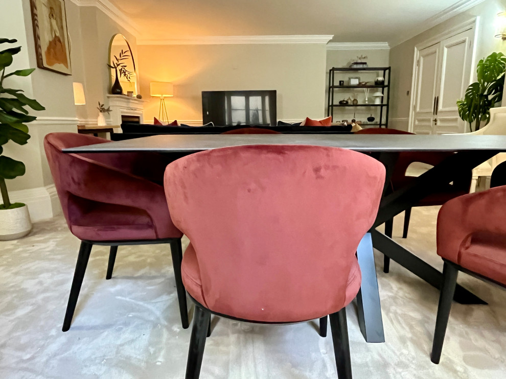 Mayfair Living & Dining Room | Contemporary Elegance