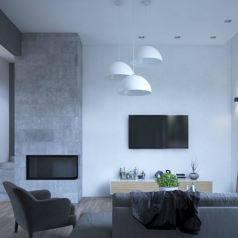 Гостиная в загородном доме