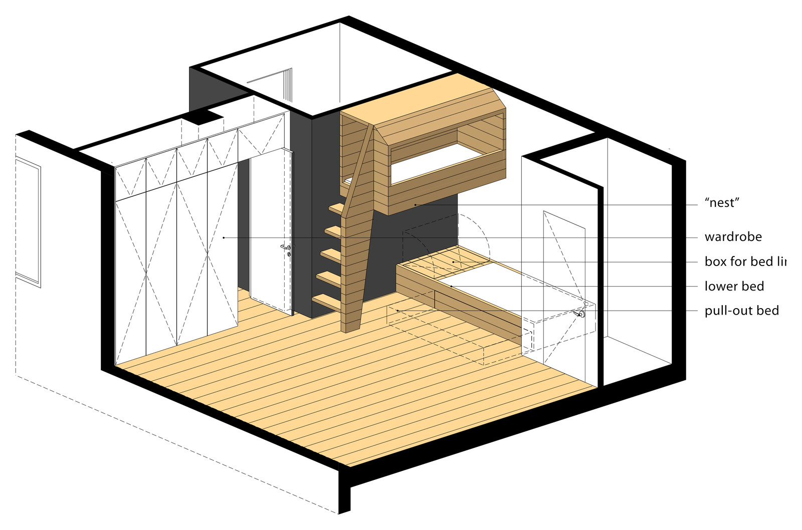 Квартира с панорамным видом на Москву