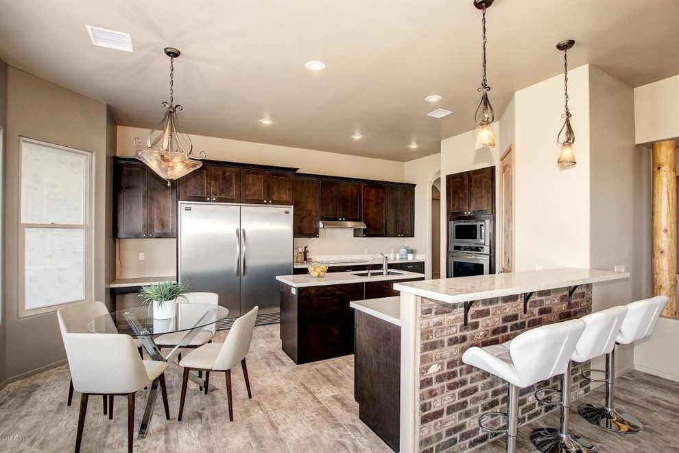 Inspiration for a transitional kitchen remodel in Phoenix