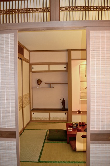 Japanzimmer im Shoin-Stil - Shoin style Japanese room - Asian - Living