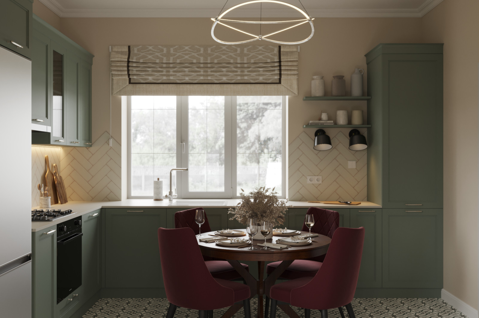 Загородный дом интерьер