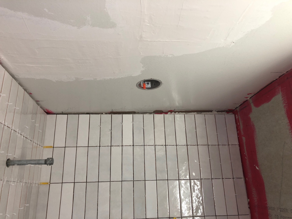 tile uneven ceiling