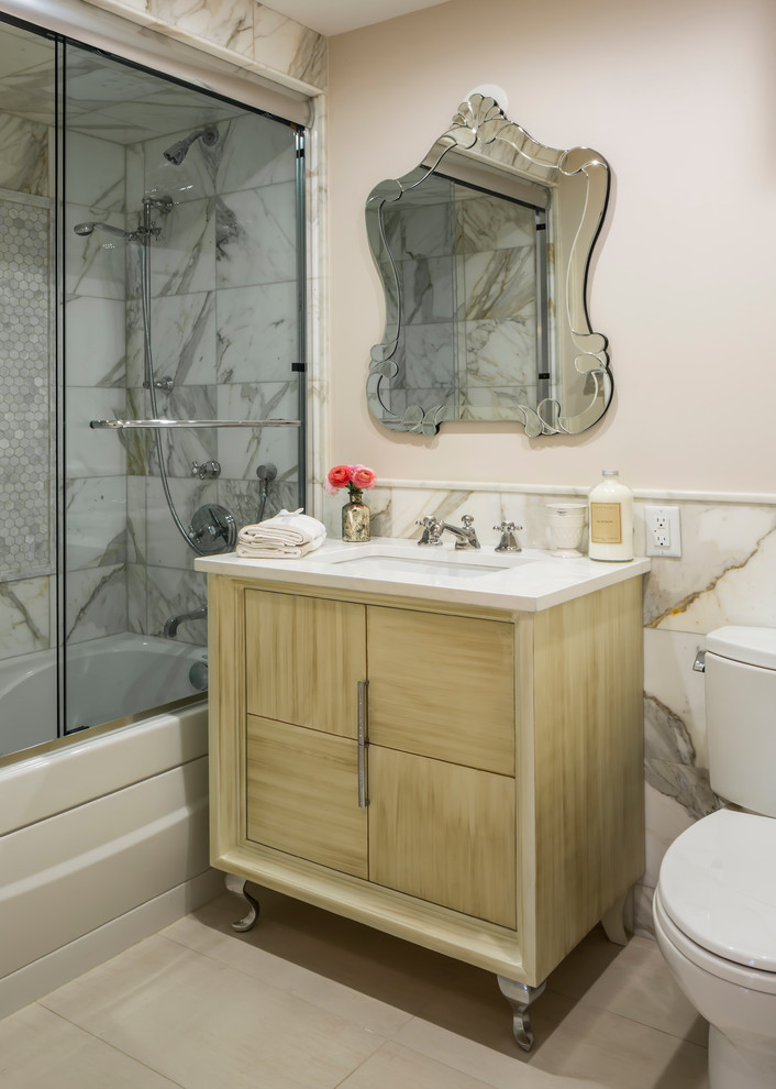 Park Slope Brownstone Renovation - custom designed and build vanity