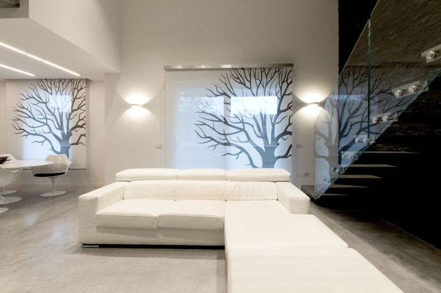 casa D_E modern-vardagsrum