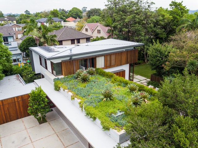 Hunters Hill modern-fasad