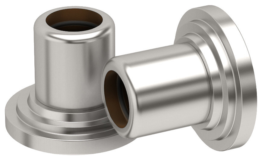 Shower Rod Ends, Chrome Transitional Shower Curtain Rods by Transolid Houzz