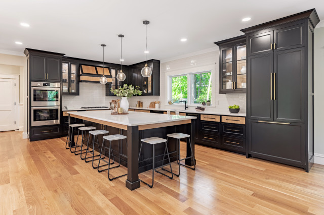 Custom Home Design - Reading, MA transitional-kitchen